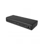 Base de conexión ICY BOX IB-DK7401-CU31 USB-C 17 en 1, 6 salidas de vídeo, 8K, DisplayLink, USB 3.2 Gen 2, 140 W PD 3.1, 2,5 GbE, SD/microSD, negra