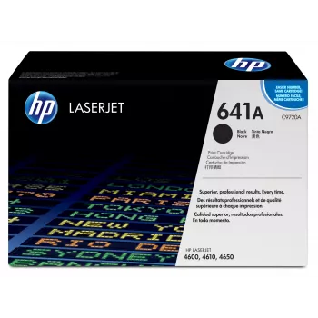 Cartucho de tóner original HP 641A negro para LaserJet 1 ud.