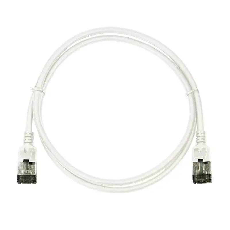 Cable de red LogiLink Ultraflex SlimLine RJ-45 Cat6a 1 m blanco