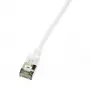 Cable de red LogiLink Ultraflex SlimLine RJ-45 Cat6a 1 m blanco