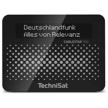 TechniSat CABLESTAR 100 DAB+ Sintonizador de radio, negro