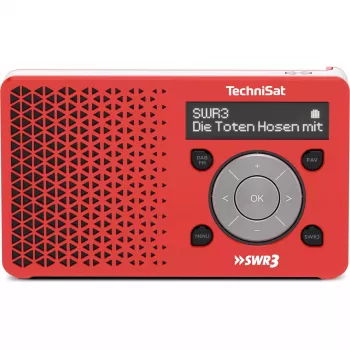 Radio personal TechniSat DigitRadio 1 rojo blanco