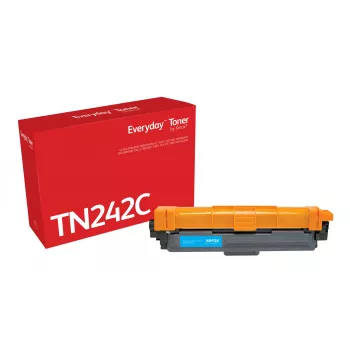 Everyday™ Tóner cian de Xerox compatible con Brother TN242C, capacidad estándar