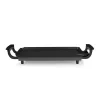 Princess 01.102209.01.005 Economy Table Chef plancha grill eléctrica, independiente, 430 x 230 mm, antiadherente, sin BPA, negra/acero inoxidable