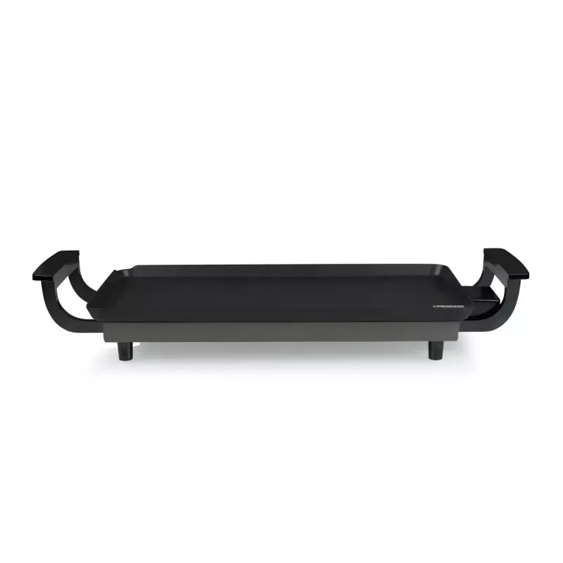 Princess 01.102209.01.005 Economy Table Chef plancha grill eléctrica, independiente, 430 x 230 mm, antiadherente, sin BPA, negra/acero inoxidable