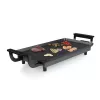 Princess 01.102209.01.005 Economy Table Chef plancha grill eléctrica, independiente, 430 x 230 mm, antiadherente, sin BPA, negra/acero inoxidable