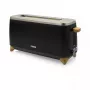 Tostadora Princess 142361 2 ranuras 1000 W negra plata madera