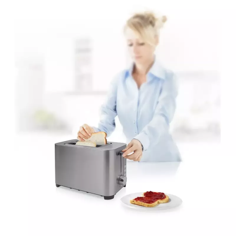 Tostadora Princess 01.142400.01.001 2 ranuras acero inoxidable 850W