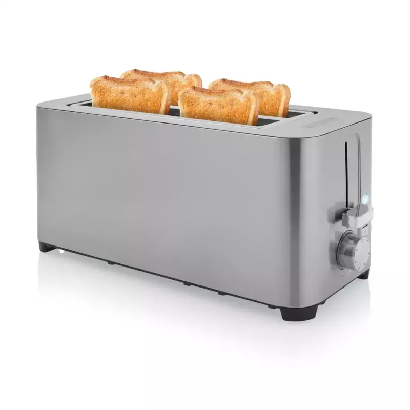Tostadora Princess 142402 4 ranuras 1400 W acero inoxidable