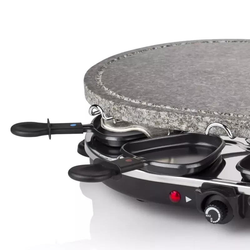 Princess 162720 Raclette 8 Oval Stone Grill Party 1200W 8 sartenes