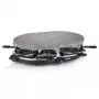Princess 162720 Raclette 8 Oval Stone Grill Party 1200W 8 sartenes