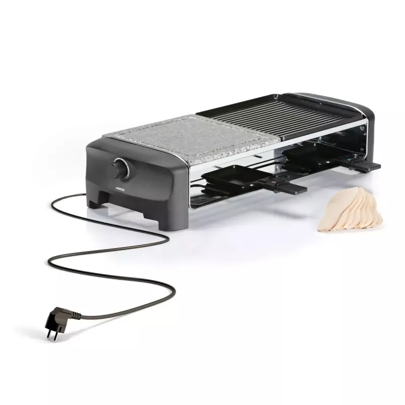 Parrilla raclette Princess 162820 1400W 8 sartenes