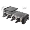 Parrilla raclette Princess 162820 1400W 8 sartenes