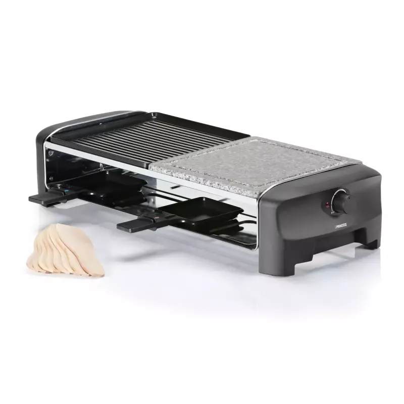 Parrilla raclette Princess 162820 1400W 8 sartenes