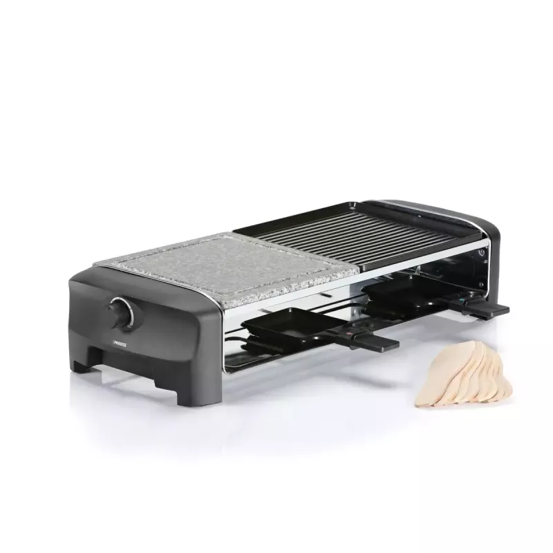 Parrilla raclette Princess 162820 1400W 8 sartenes