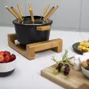 Set de fondue Princess 01.173025.01.001 Pure negro