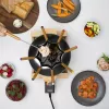 Set de fondue Princess 01.173025.01.001 Pure negro