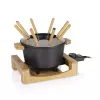 Set de fondue Princess 01.173025.01.001 Pure negro