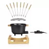 Set de fondue Princess 01.173025.01.001 Pure negro