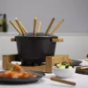 Set de fondue Princess 01.173025.01.001 Pure negro