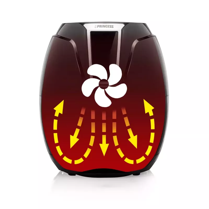 Princess 182021 Freidora de aire Digital XL, 3,2 L