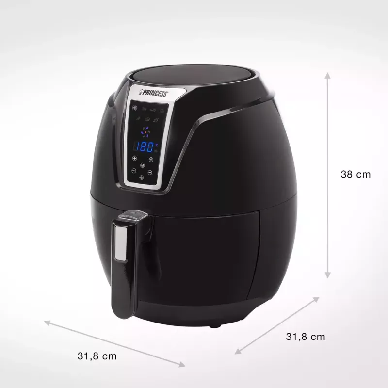 Princess 182021 Freidora de aire Digital XL, 3,2 L