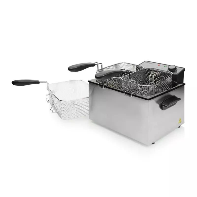 Freidora Princess 01.185000.01.001 5 L 3270 W negra acero inoxidable