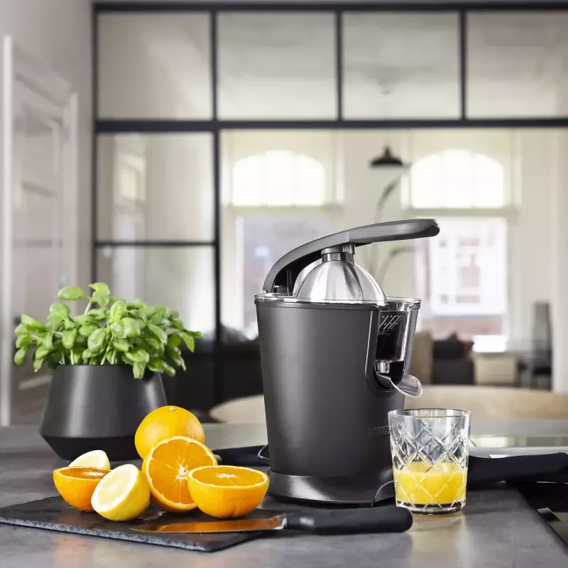 Exprimidor Princess 01.201853.01.001 Negro Steel 160W Acero inoxidable