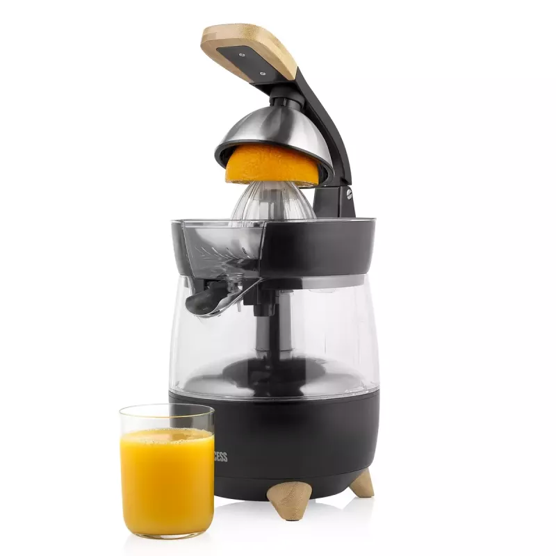 Exprimidor de cítricos Princess 201862 negro transparente 1L 300W