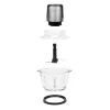 Picadora Princess 01.221051.01.001 300W 1L negra acero inoxidable