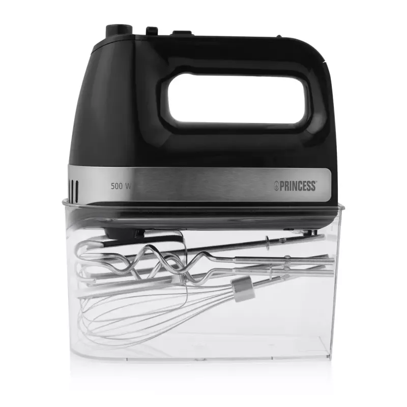 Batidora de mano Princess 222206 negra plata