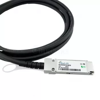 Cable InfiniBand/fibra óptica BlueOptics 02310MUJ-BL 5 m QSFP macho/macho