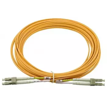 BlueOptics 050502K512000020M-BO Cable de conexión de fibra óptica dúplex, LC/UPC a LC/UPC, OM3 50/125 µm, 20 m, beige