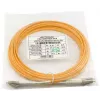BlueOptics 050502K512000050M-BO Cable de conexión de fibra óptica dúplex, LC/UPC a LC/UPC, OM3 50/125 µm, 50 m, beige