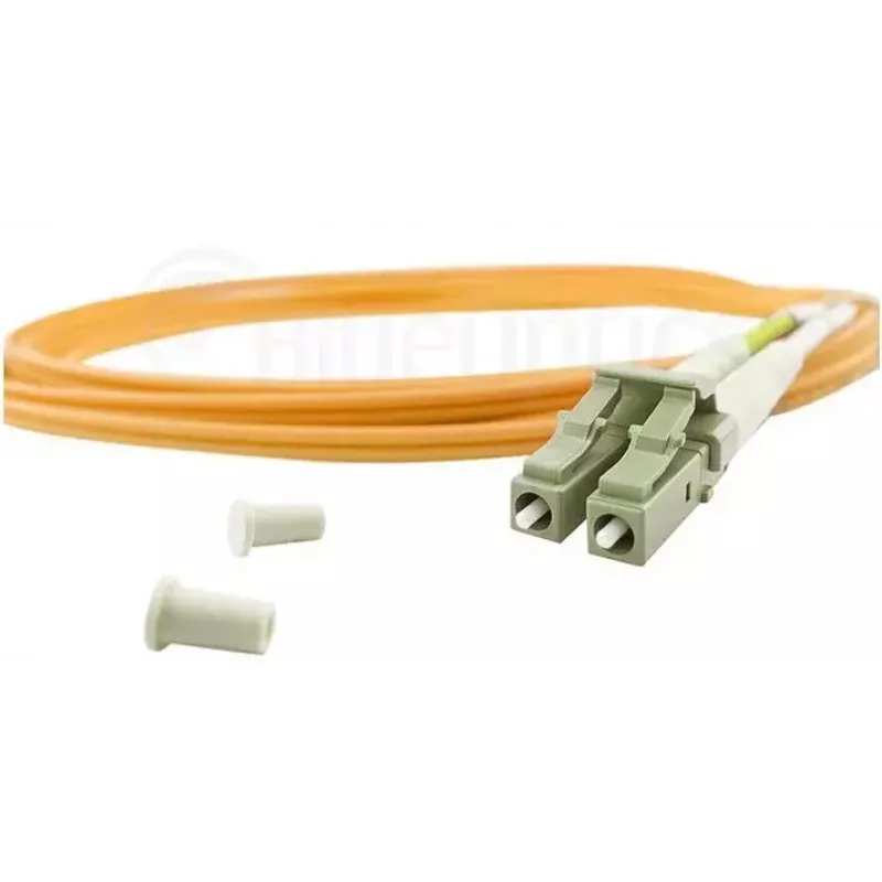 BlueOptics 050502K512000050M-BO Cable de conexión de fibra óptica dúplex, LC/UPC a LC/UPC, OM3 50/125 µm, 50 m, beige