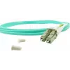 BlueOptics 050502T512000015M-BO Cable de conexión de fibra óptica dúplex, LC/UPC a LC/UPC, OM3 50/125 µm, 15 m, beige