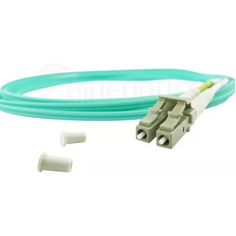 BlueOptics 050502T512000015M-BO Cable de conexión de fibra óptica dúplex, LC/UPC a LC/UPC, OM3 50/125 µm, 15 m, beige