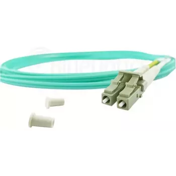 BlueOptics 050502T512000020M-BO Cable de conexión de fibra óptica dúplex, LC/UPC a LC/UPC, OM3 50/125 µm, 20 m, beige
