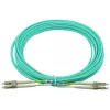 BlueOptics 050502T512000030M-BO Cable de conexión de fibra óptica dúplex, LC/UPC a LC/UPC, OM3 50/125 µm, 30 m, beige