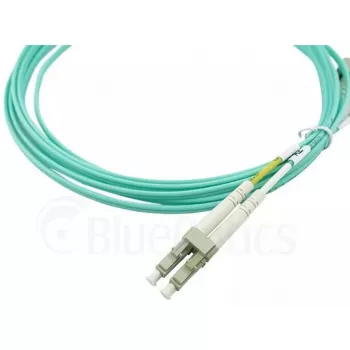 BlueOptics 050502T512000050M-BO Cable de conexión de fibra óptica dúplex, LC/UPC a LC/UPC, OM3 50/125 µm, 50 m, beige