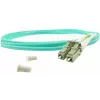 BlueOptics 055702K512000030M-BO Cable de conexión de fibra óptica dúplex, LC/UPC a SC/UPC, OM3 50/125 µm, 30 m, beige