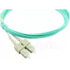 BlueOptics 055702K512000050M-BO Cable de conexión de fibra óptica dúplex, LC/UPC a SC/UPC, OM3 50/125 µm, 50 m, beige