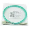 BlueOptics 055702T512000015M-BO Cable de conexión de fibra óptica dúplex, LC/UPC a SC/UPC, OM3 50/125 µm, 15 m, beige