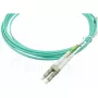 BlueOptics 055702T512000015M-BO Cable de conexión de fibra óptica dúplex, LC/UPC a SC/UPC, OM3 50/125 µm, 15 m, beige