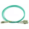 BlueOptics 055702T512000020M-BO Cable de conexión de fibra óptica dúplex, LC/UPC a SC/UPC, OM3 50/125 µm, 20 m, beige
