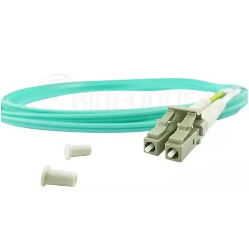 BlueOptics 055702T512000030M-BO Cable de conexión de fibra óptica dúplex, LC/UPC a SC/UPC, OM3 50/125 µm, 30 m, beige