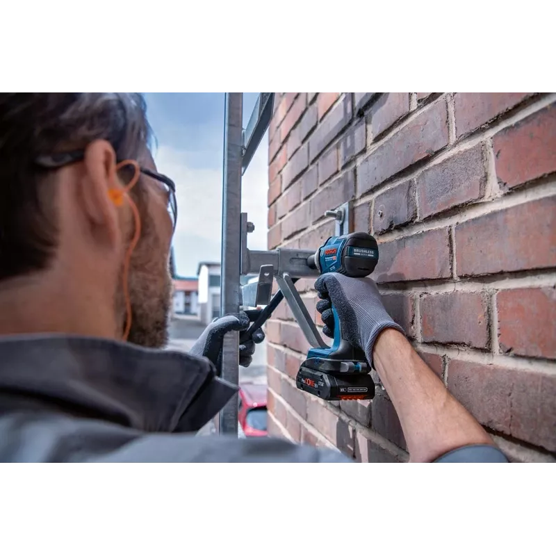 Bosch GDS 18V-330 HC Professional llave de impacto inalámbrica, 18 V, Bluetooth, solo (sin batería ni cargador), con maletín