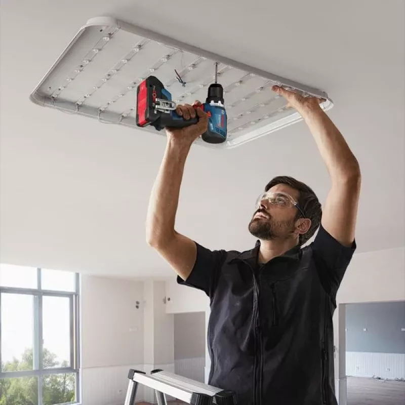 Bosch GSR 18V-65 Professional taladro atornillador inalámbrico, 18 V, solo (sin batería ni cargador), L-BOXX, azul