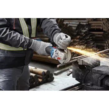 Bosch GWS 18V-8 Professional Amoladora angular inalámbrica, Solo (06019N9000)