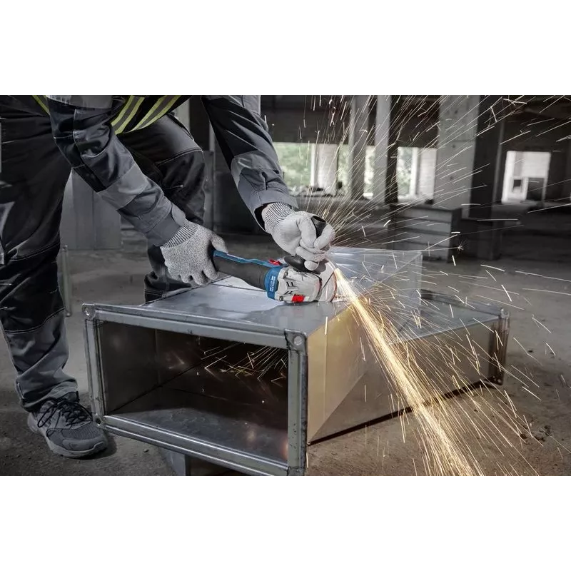 Bosch GWS 18V-8 Professional Amoladora angular inalámbrica, Solo (06019N9000)
